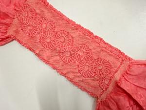 正絹　絞り　帯揚げ